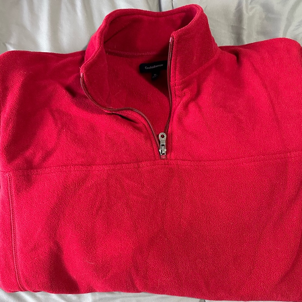 Croft and borrow quarter zip fleece